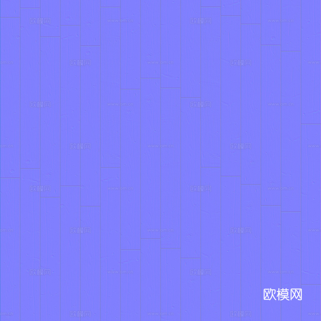 无缝木地板工字铺 PBR材质贴图 1k