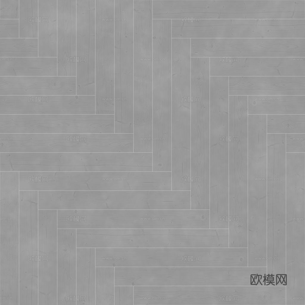 无缝木地板人字铺 PBR材质贴图 1k