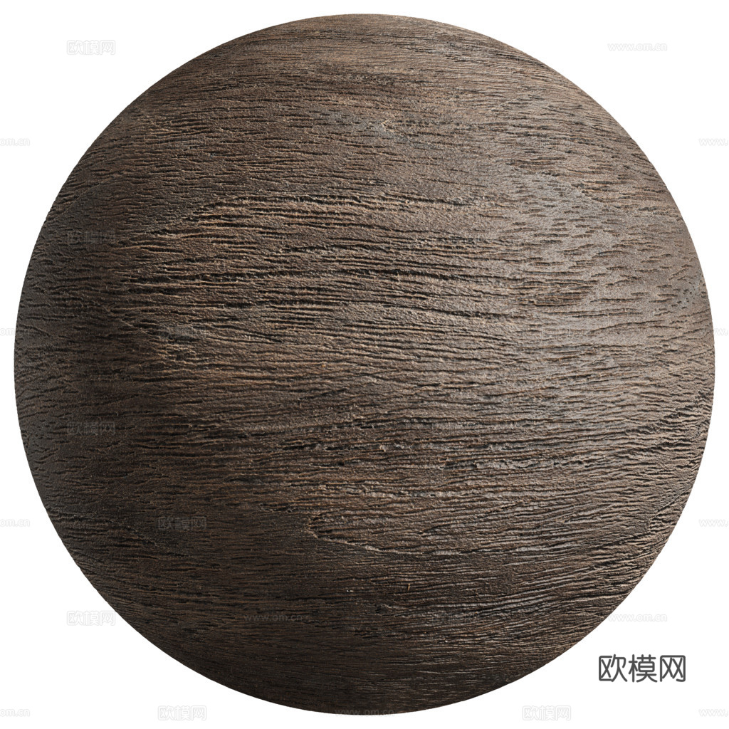 无缝木纹 PBR材质贴图 2k
