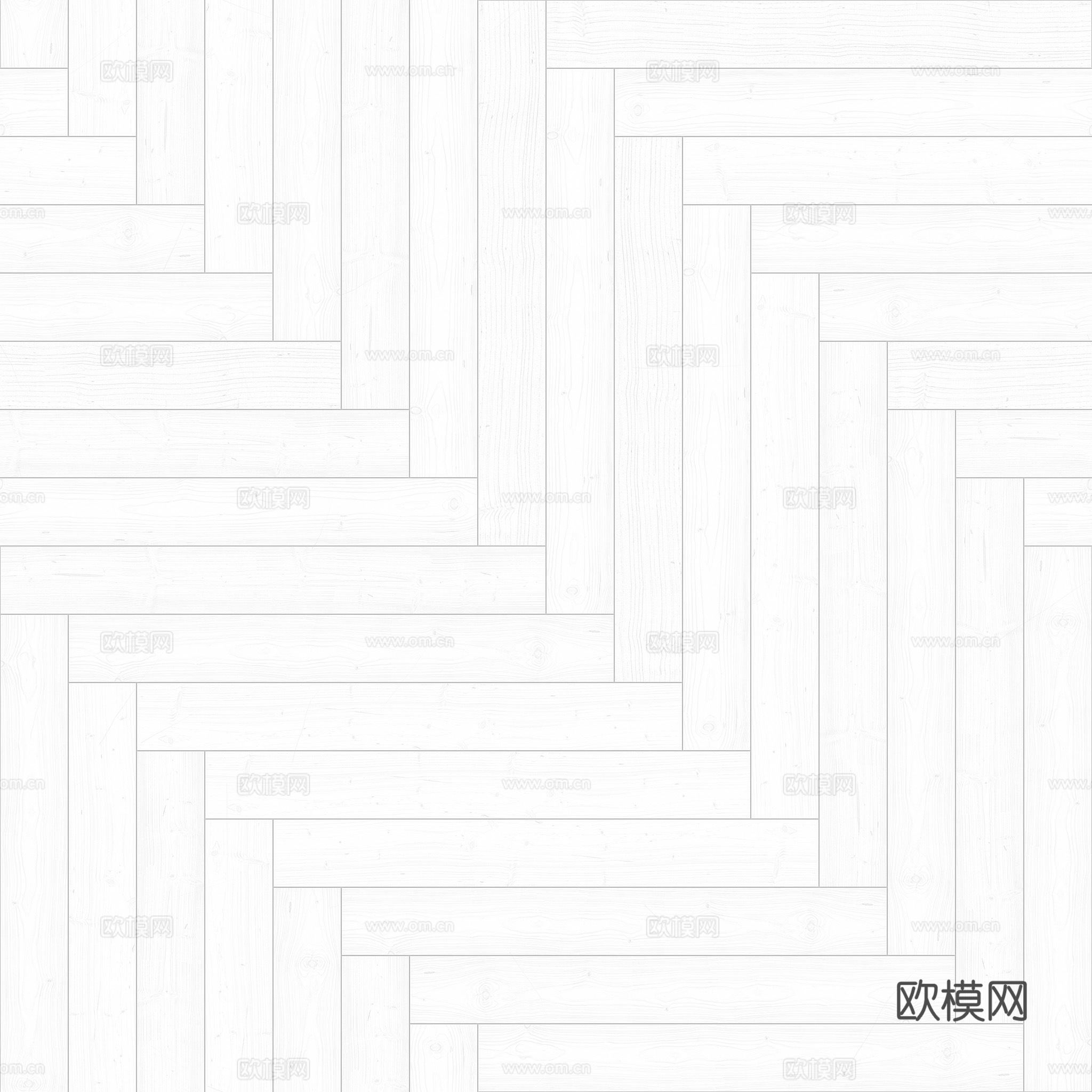 无缝木地板人字铺 PBR材质贴图 2k