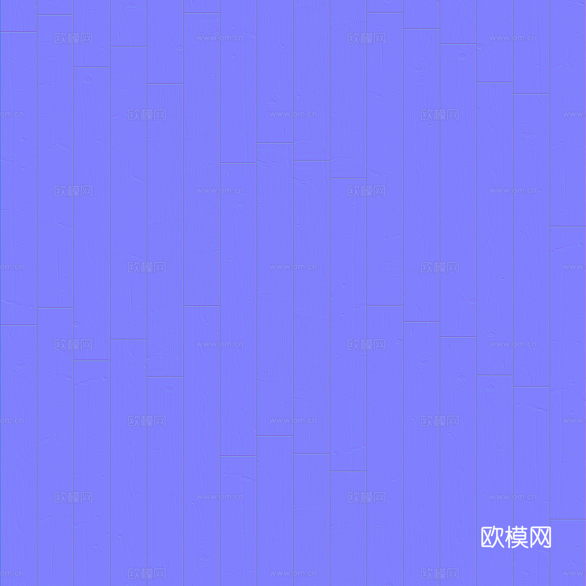 无缝木地板工字铺 PBR材质贴图 2k