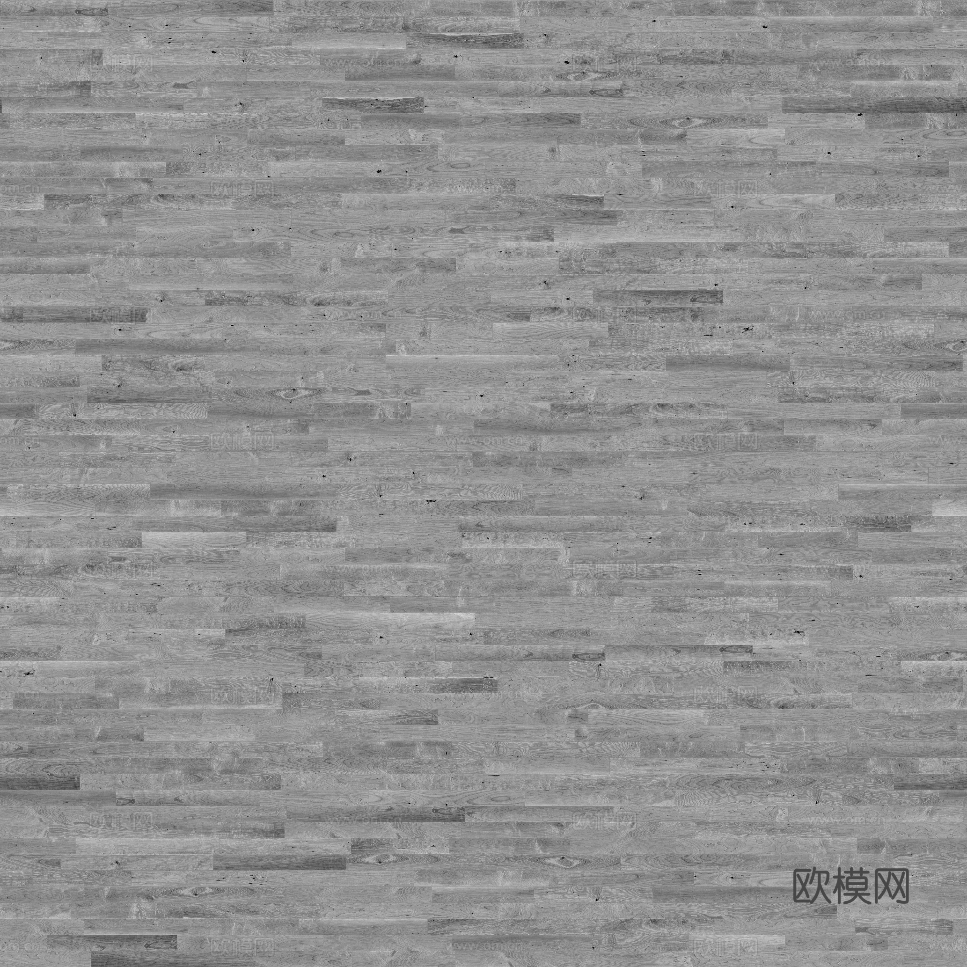 无缝木地板工字铺 PBR材质贴图 4k