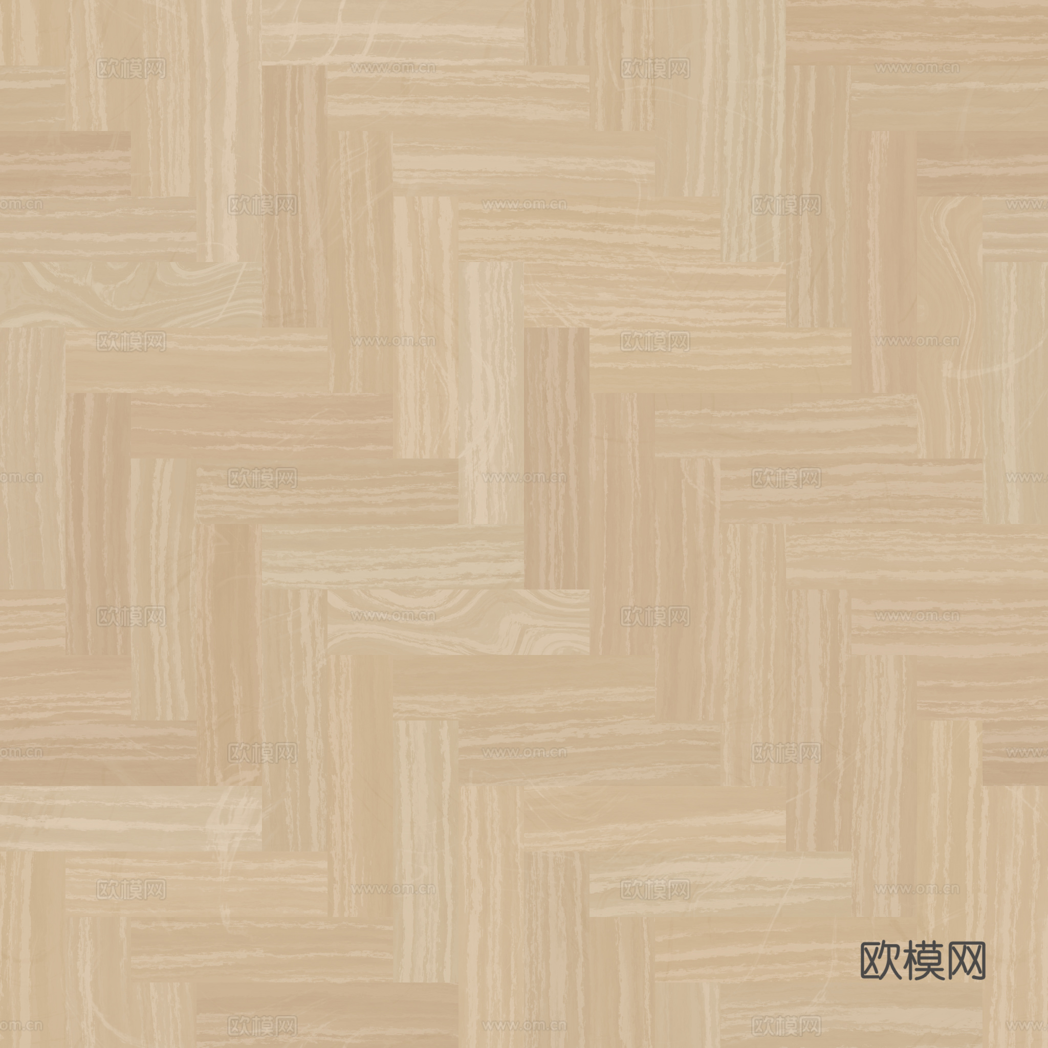 无缝木地板人字铺 PBR材质贴图 2k