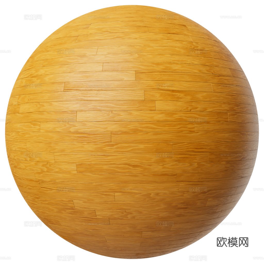 无缝木地板工字铺 PBR材质贴图 2k