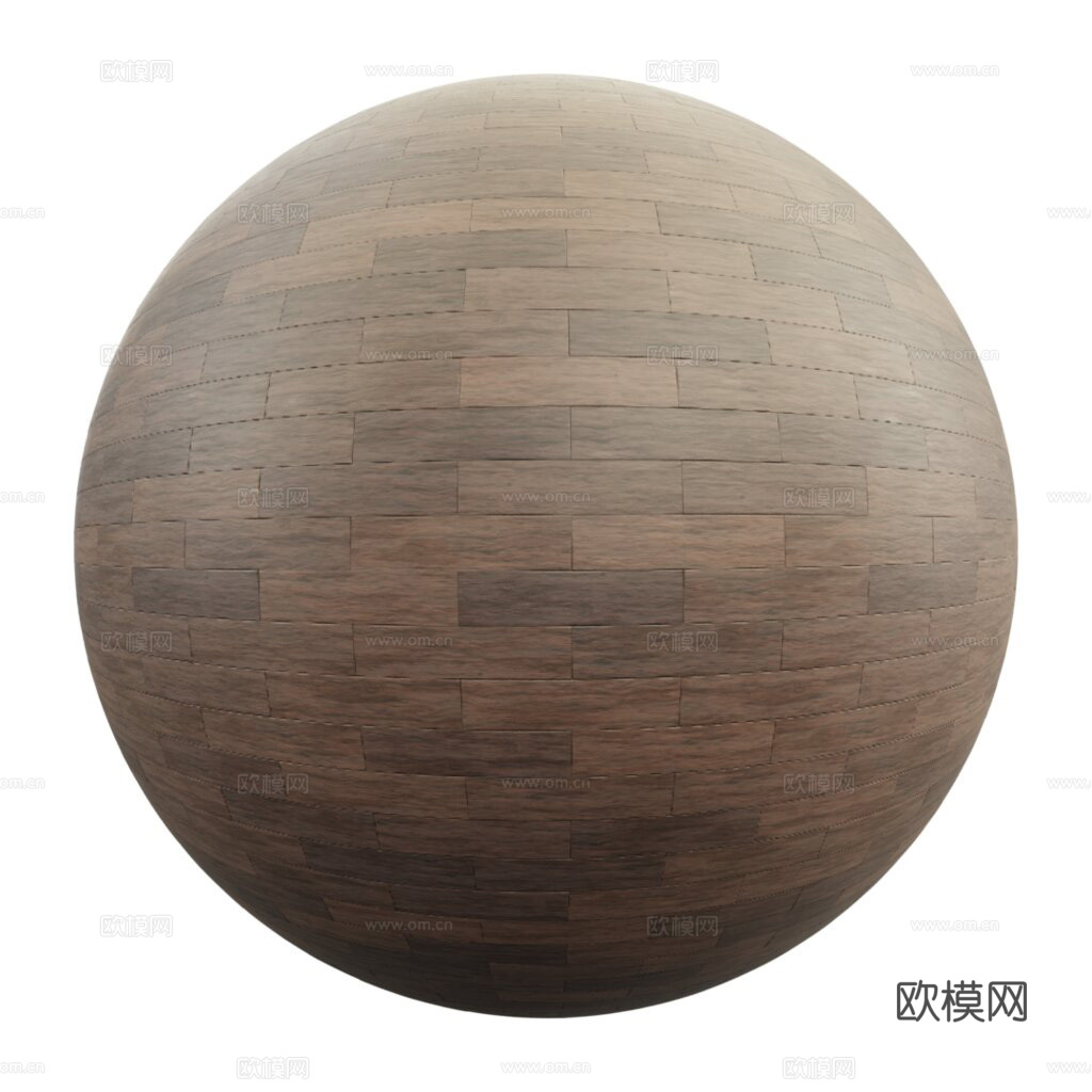 无缝木地板工字铺 PBR材质贴图 1k