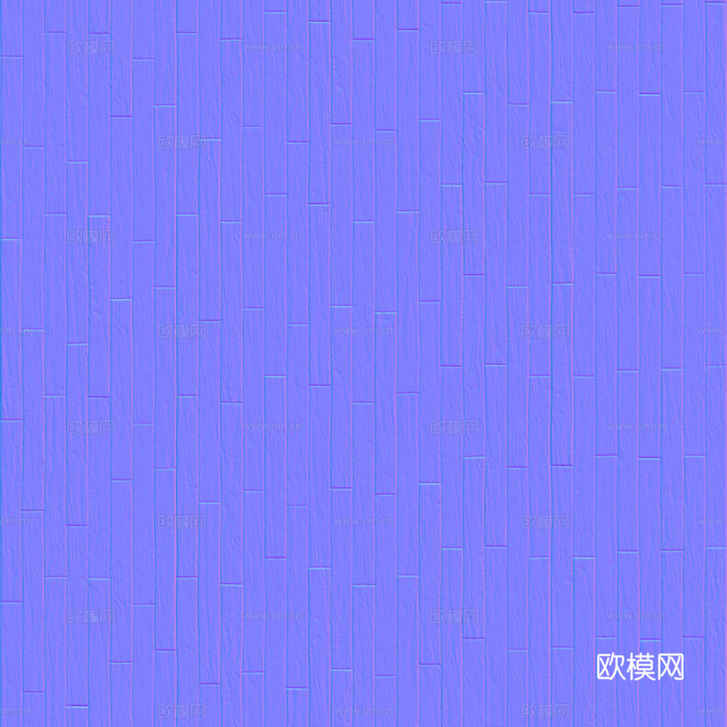 无缝木地板工字铺 PBR材质贴图 1k