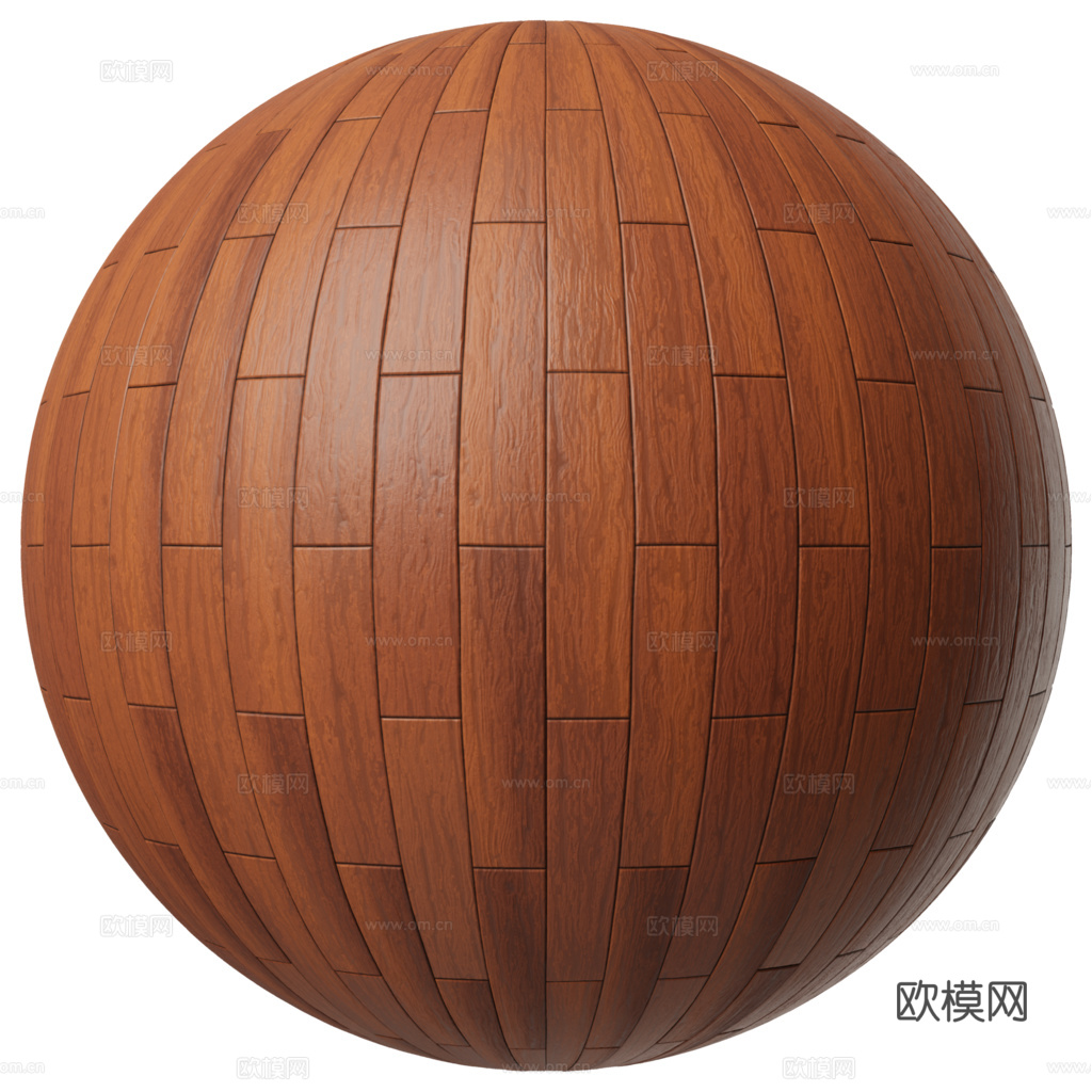 无缝木地板工字铺 PBR材质贴图 2k