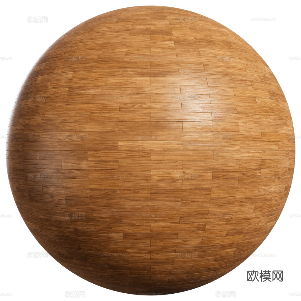 无缝木地板工字铺 PBR材质贴图 2k