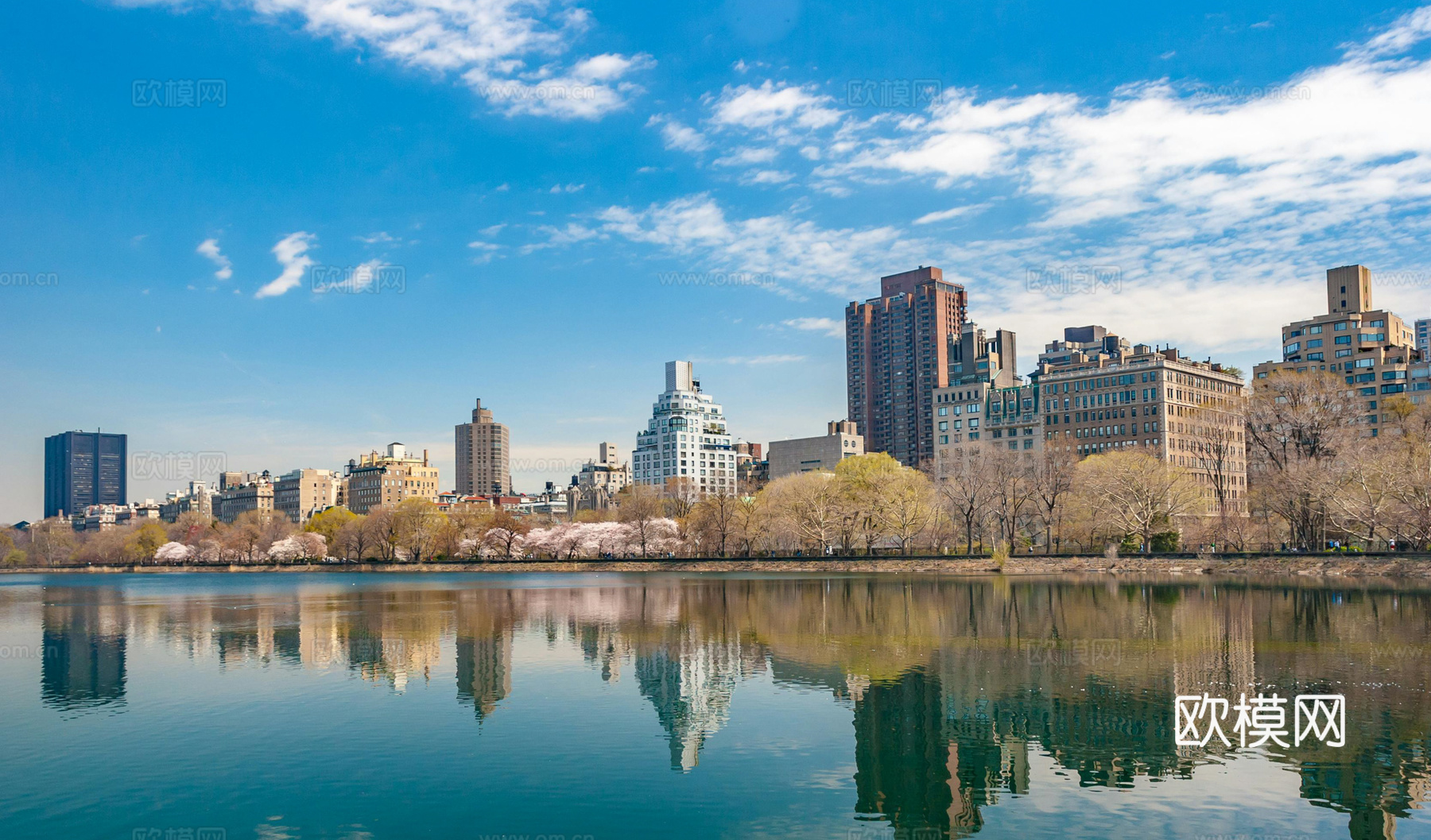 白天城市天空外景下载