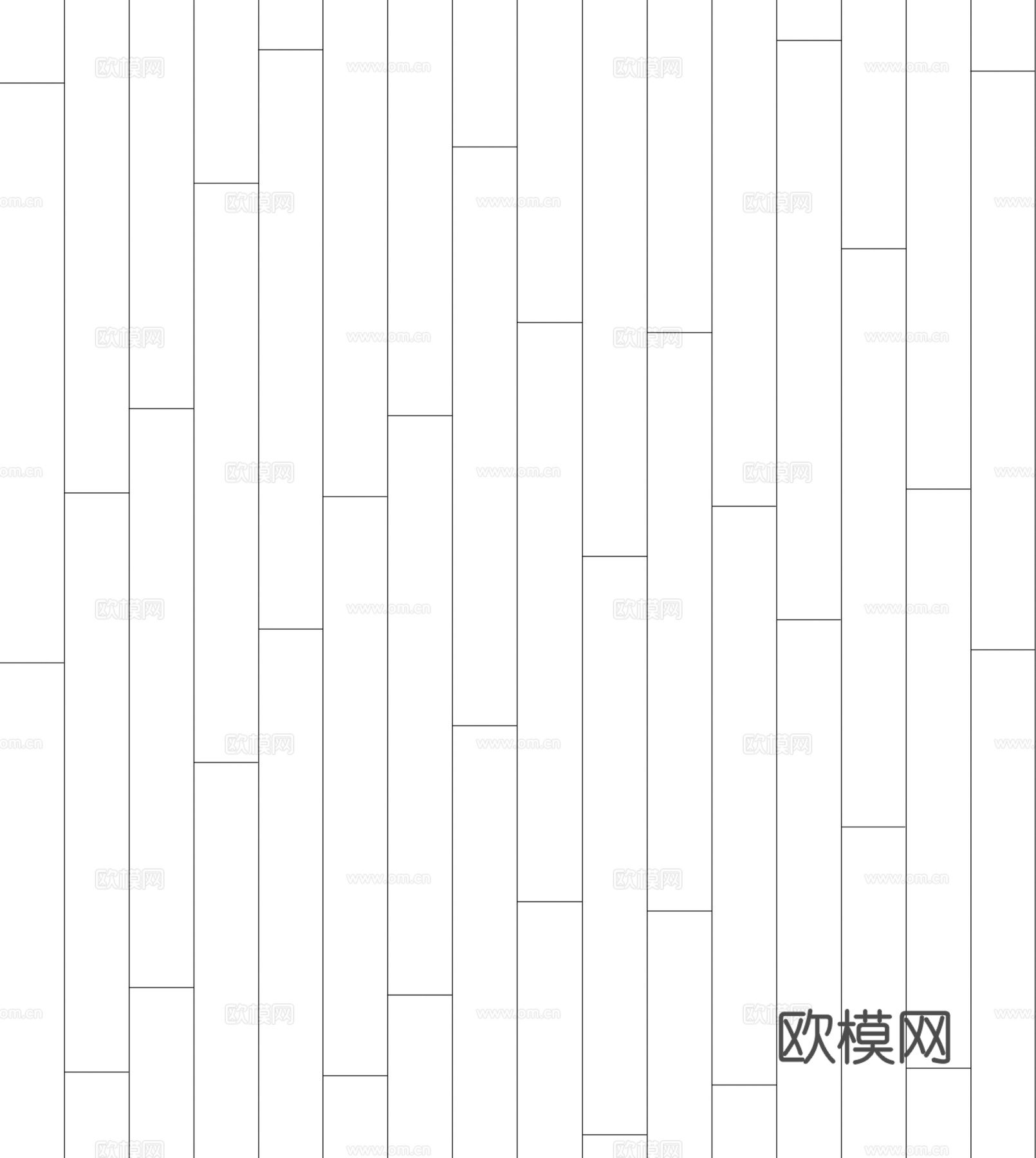 无缝木地板工字铺 PBR材质贴图 2k
