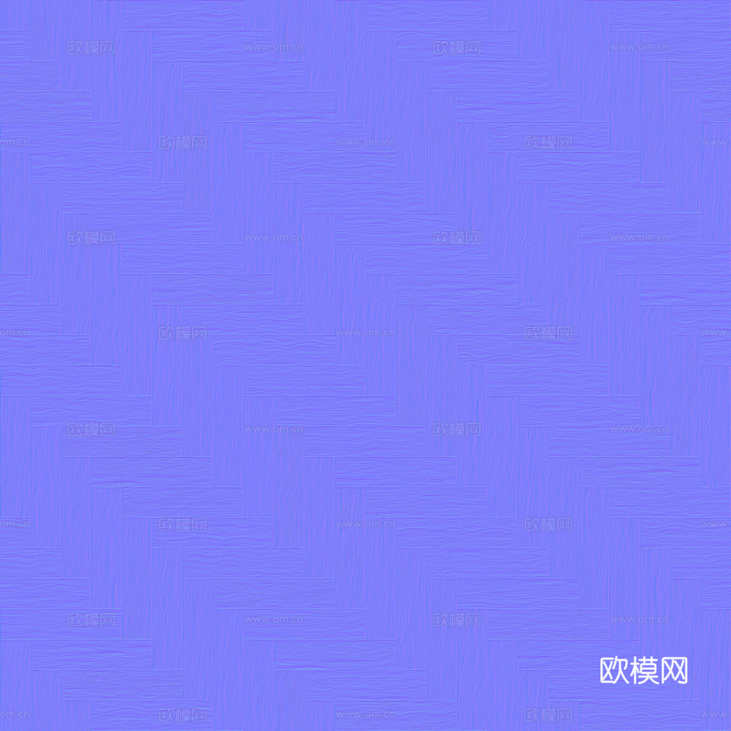 无缝木地板人字铺 PBR材质贴图 1k