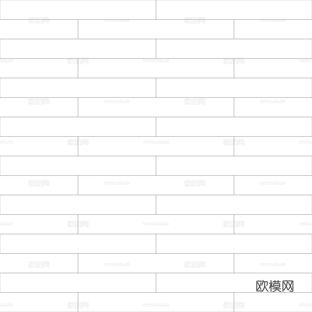 无缝木地板工字铺 PBR材质贴图 1k