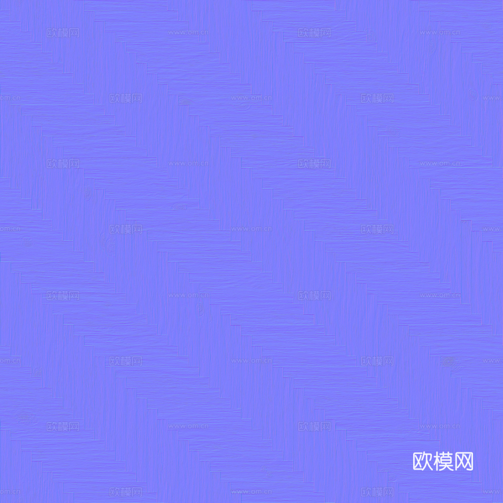 无缝木地板人字铺 PBR材质贴图 1k