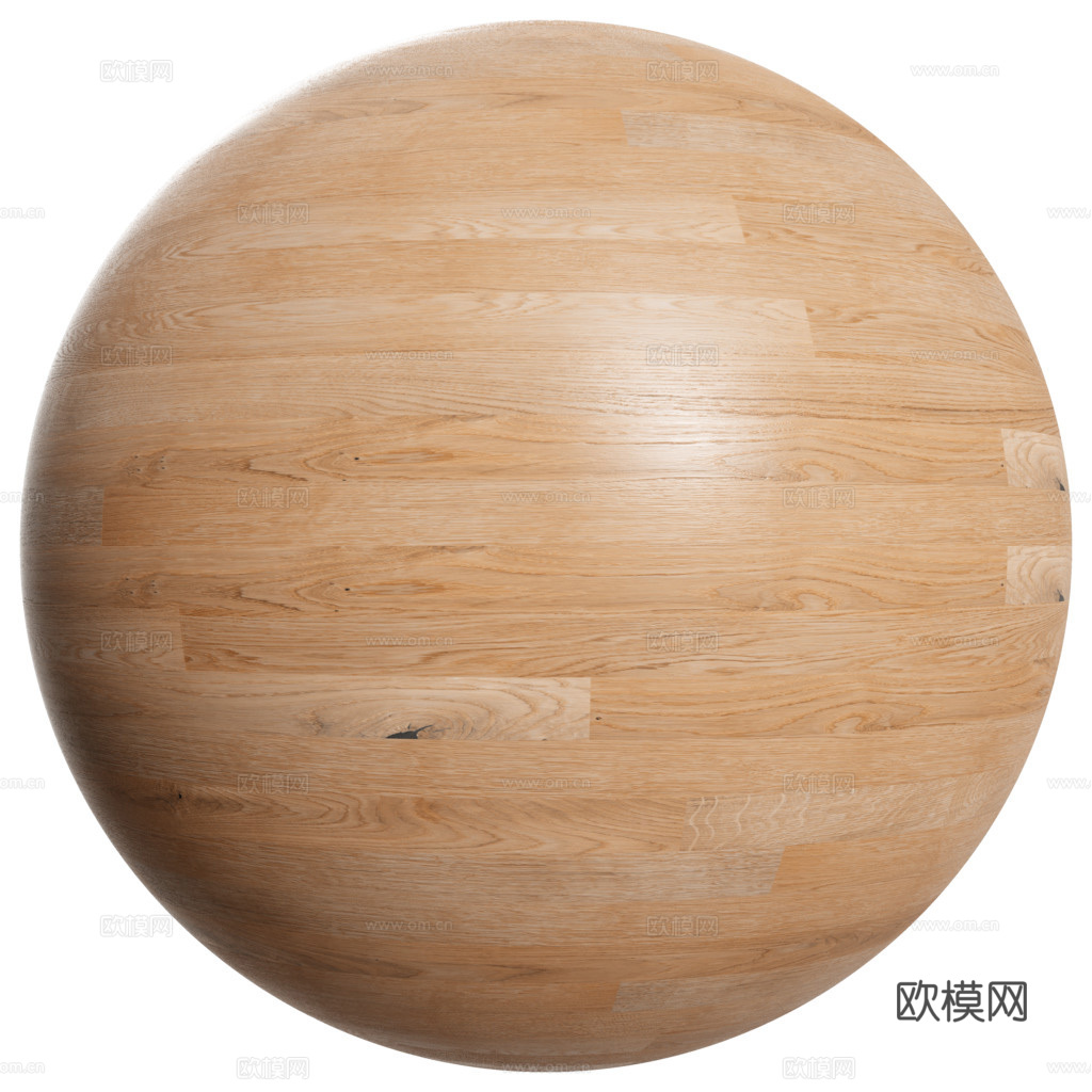 无缝木地板工字铺 PBR材质贴图 2k