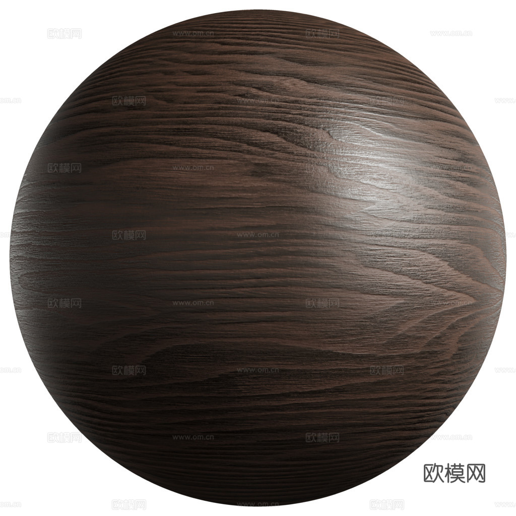 无缝木纹 PBR材质贴图 2k