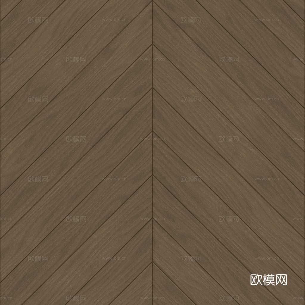 无缝木地板鱼骨铺 PBR材质贴图 1k