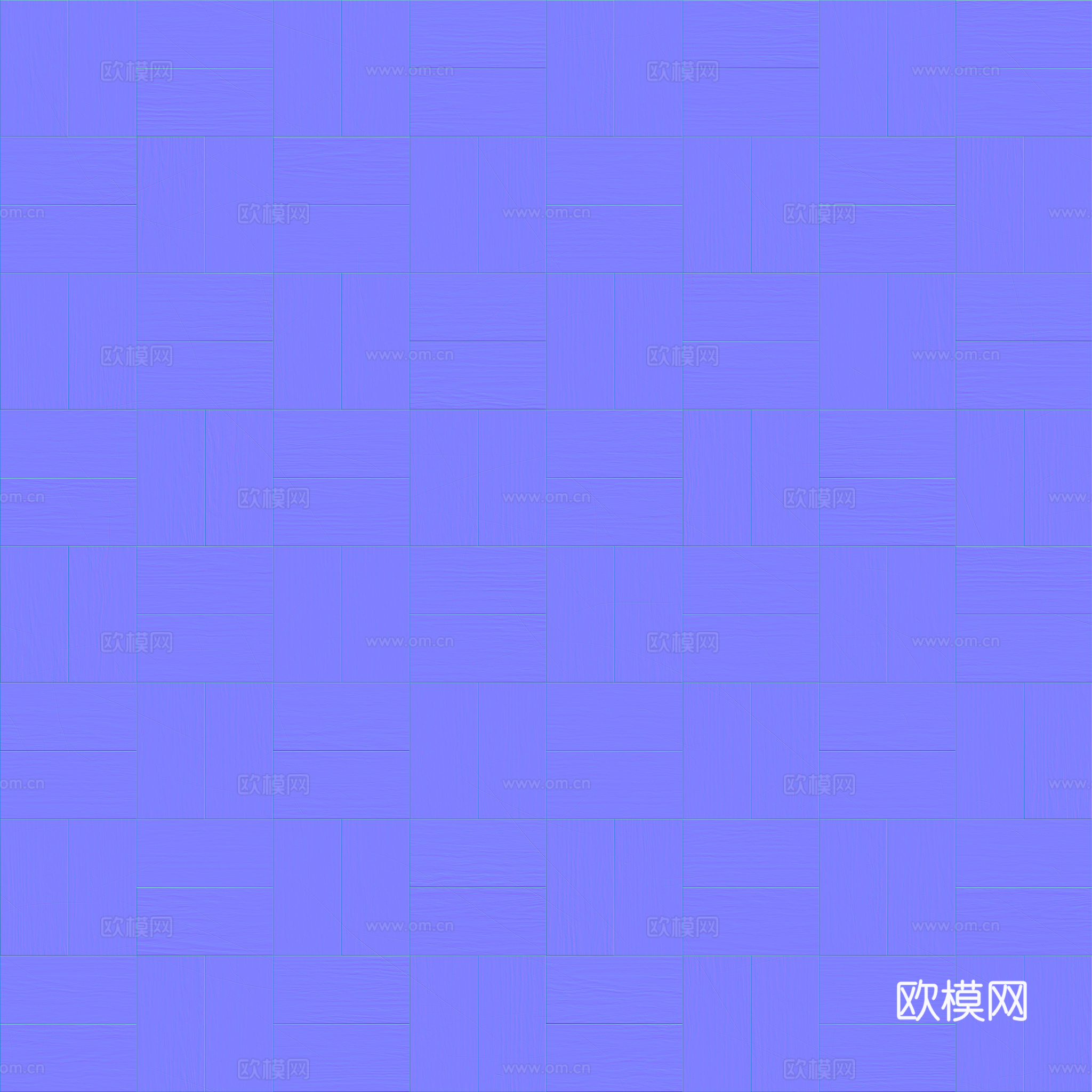无缝木地板 PBR贴图 2k