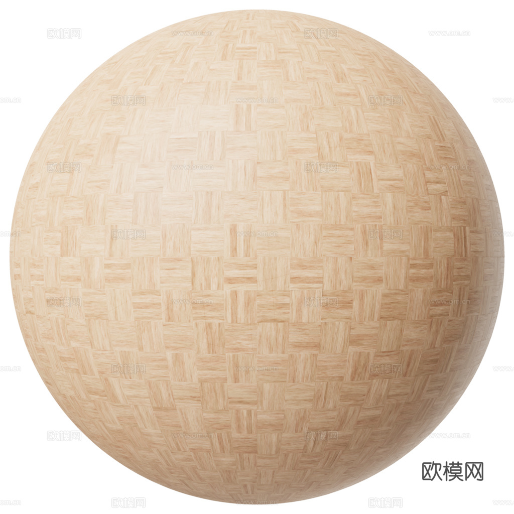 无缝木地板田字铺 PBR贴图 1k