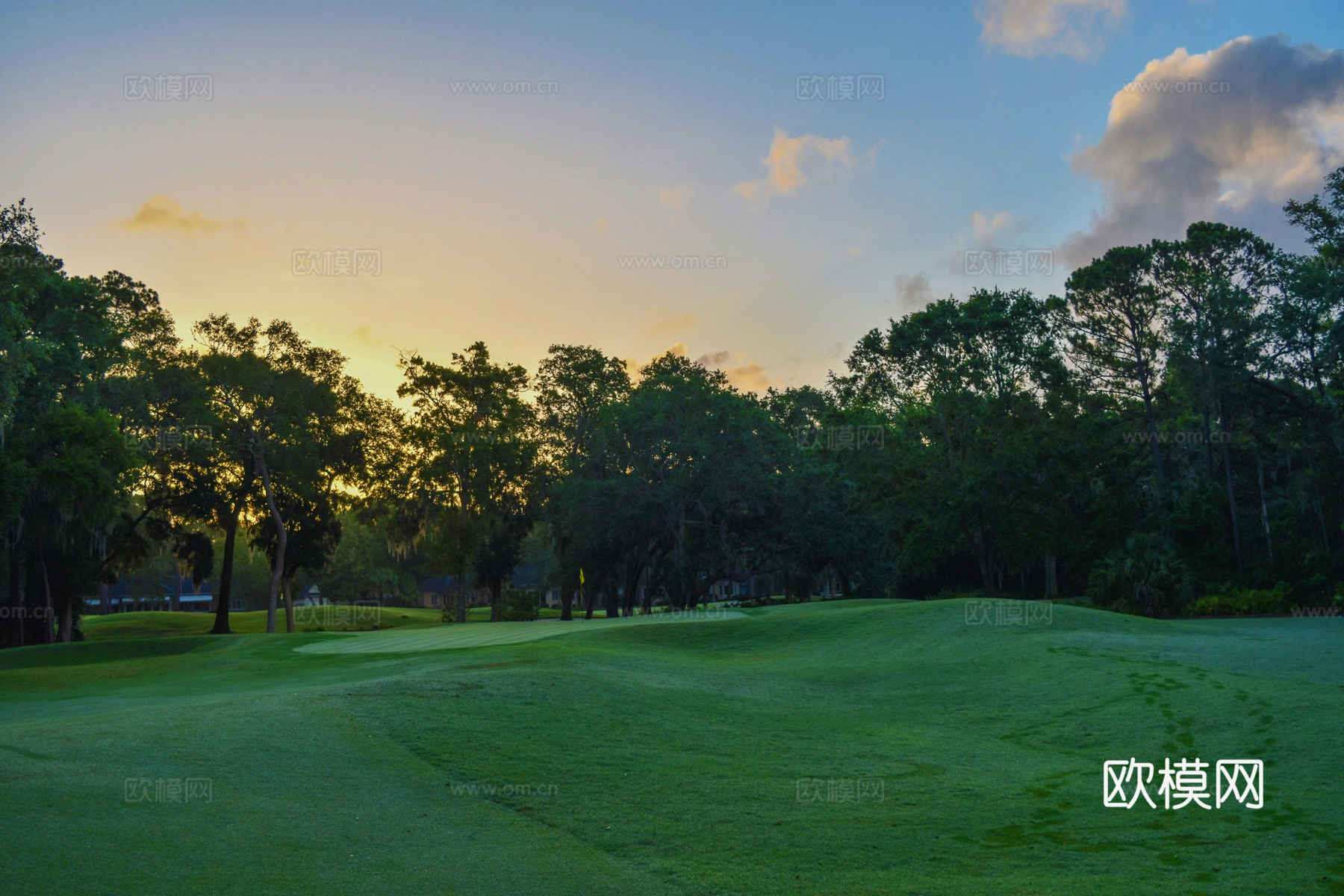 白天城市公园外景下载