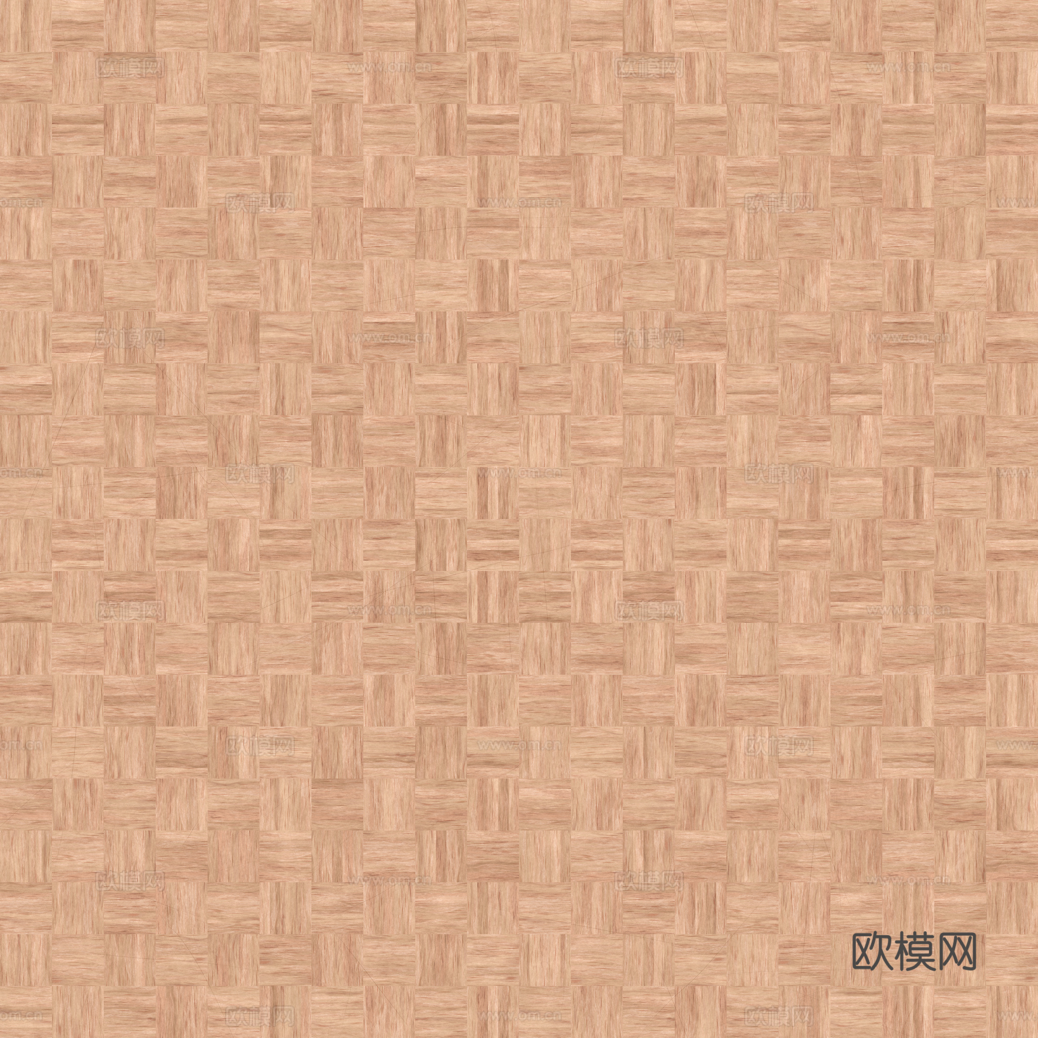 无缝木地板田字铺 PBR贴图 2k