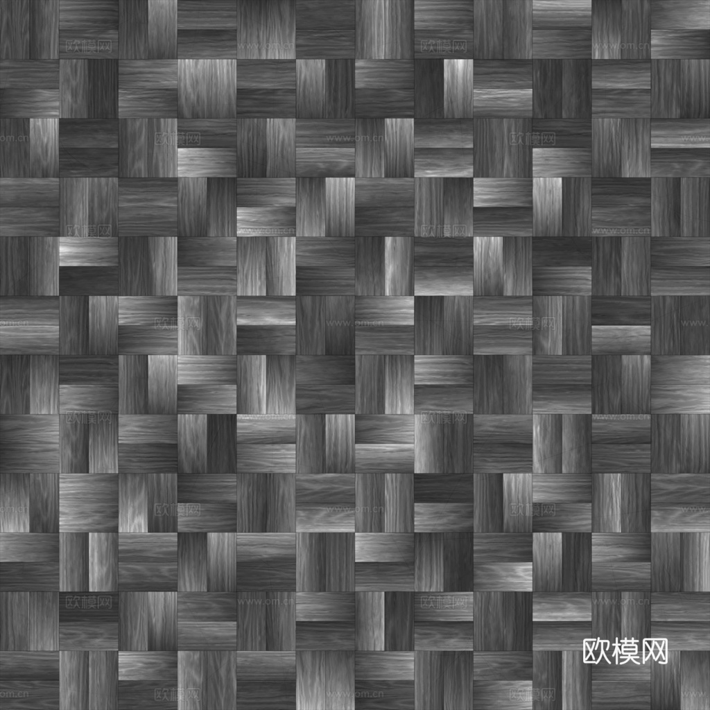 无缝拼色拼花木地板人字铺 PBR贴图 1k