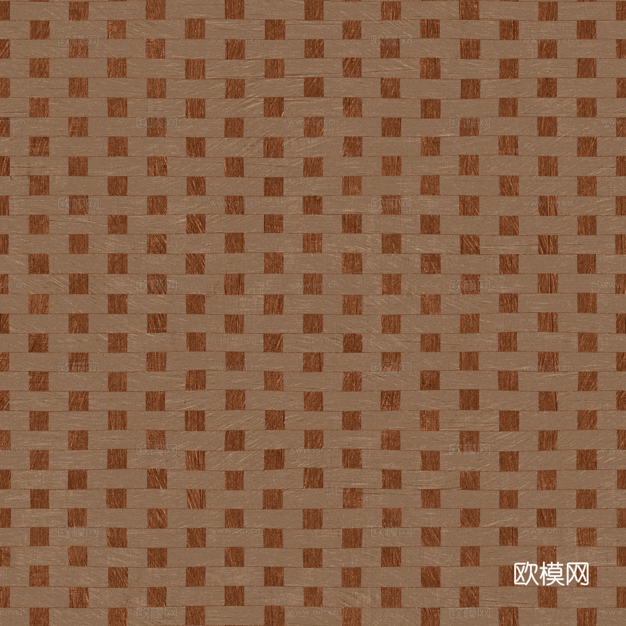 藤编竹编编织品 PBR材质贴图 2k