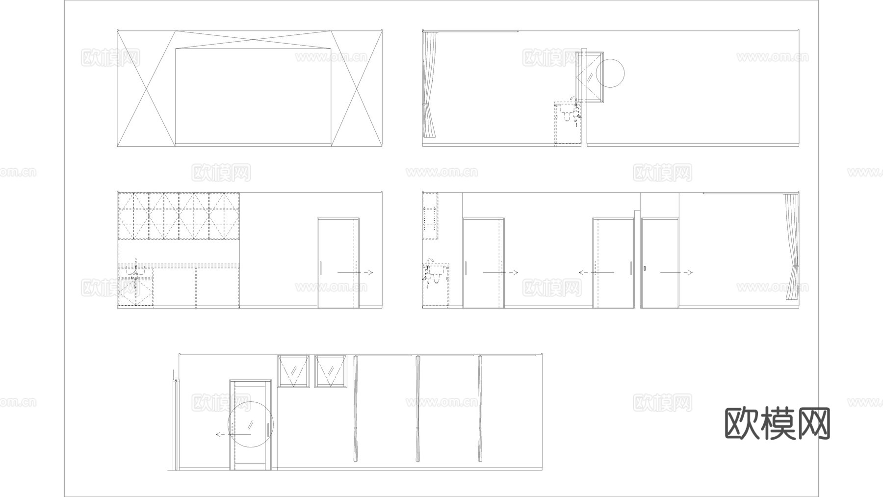 牙科诊所建筑图纸cad施工图