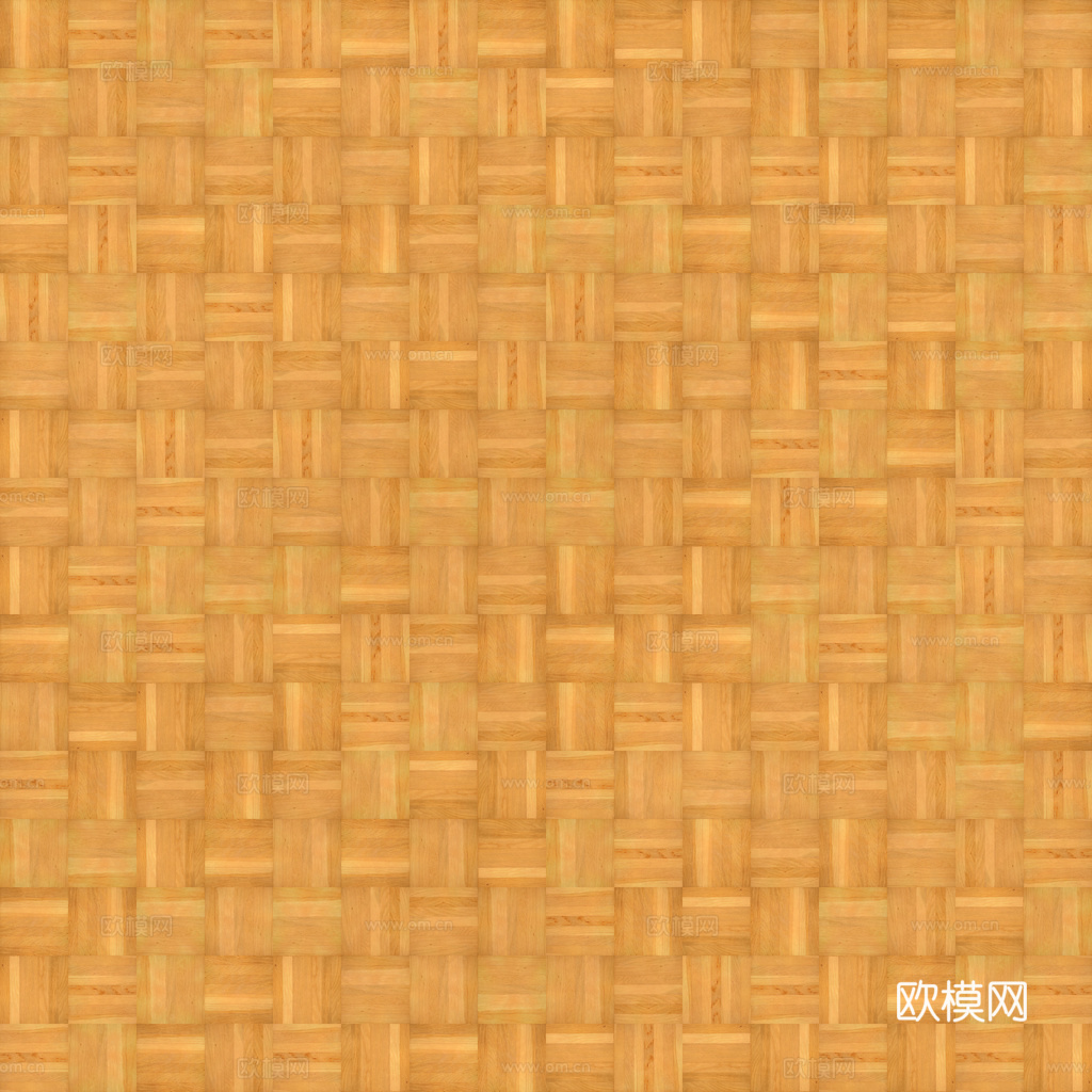 无缝木地板田字铺 PBR贴图 1k