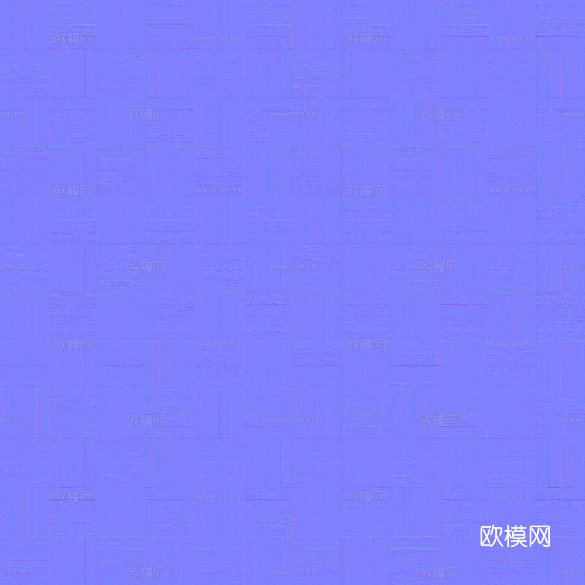 无缝木地板田字铺 PBR贴图 2k