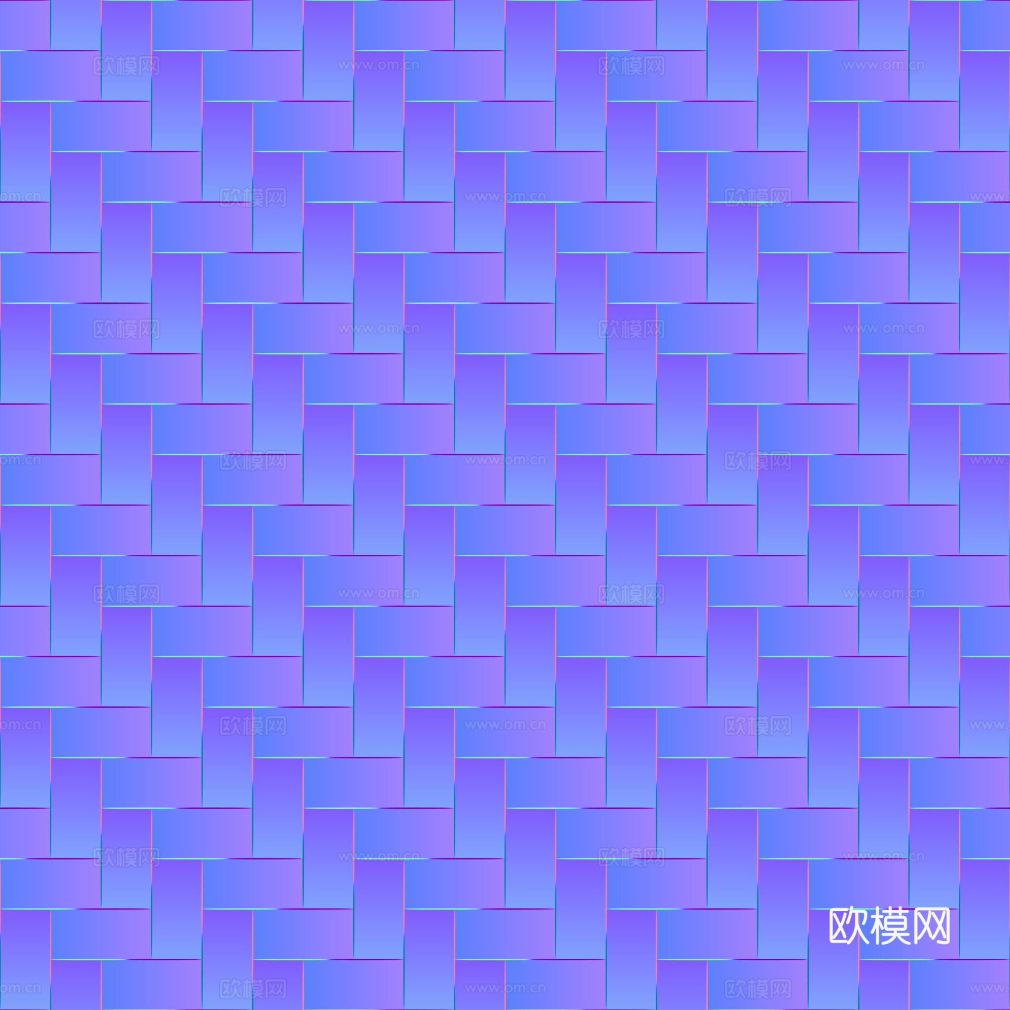 碳纤维编织 PBR材质贴图 1k