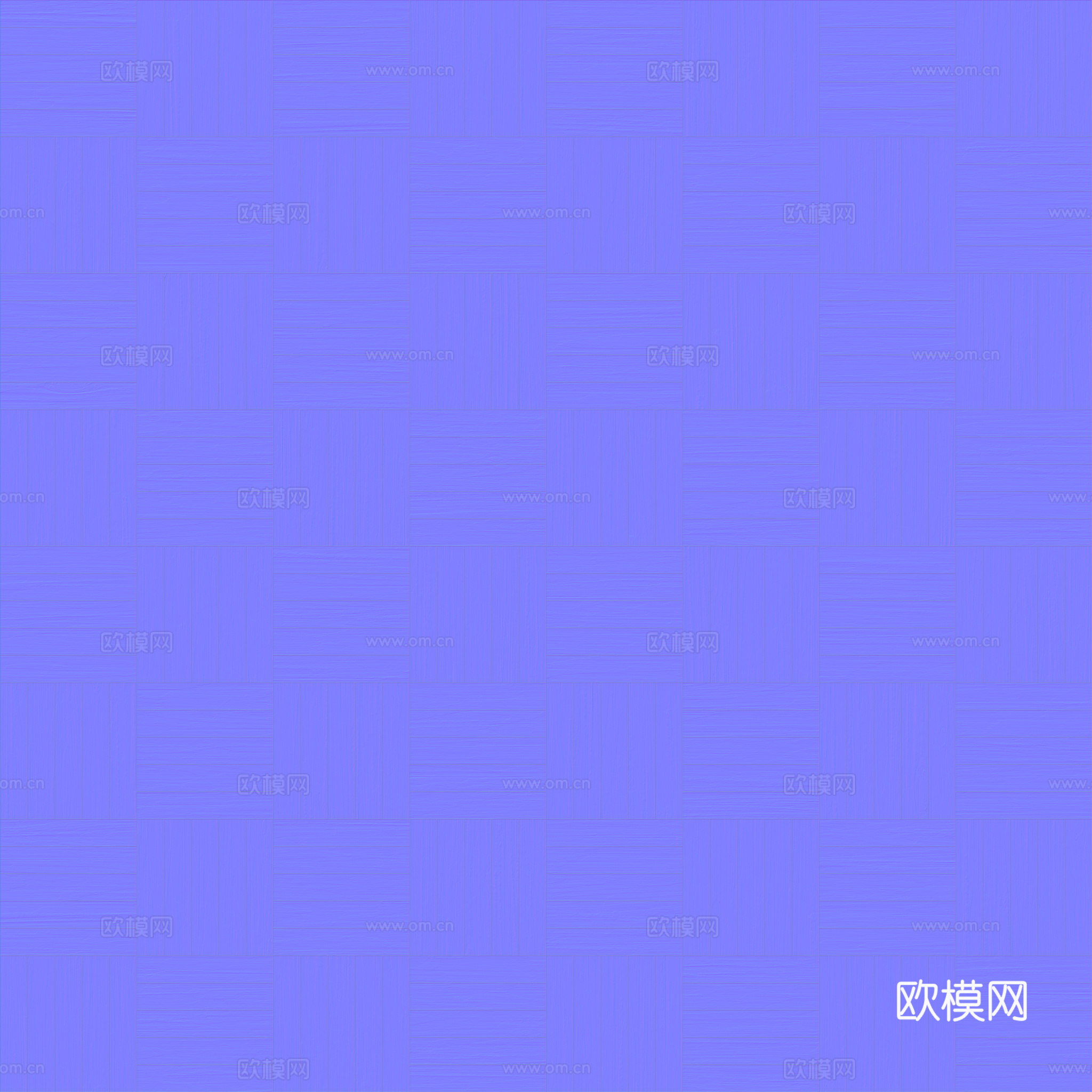 无缝木地板田字铺 PBR贴图 2k
