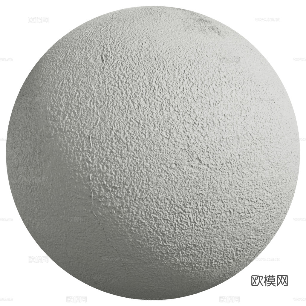粗糙水泥墙户外墙 PBR贴图 1k
