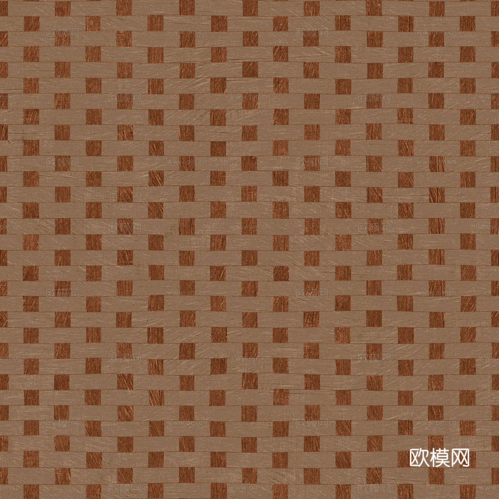 藤编竹编编织品 PBR材质贴图 1k