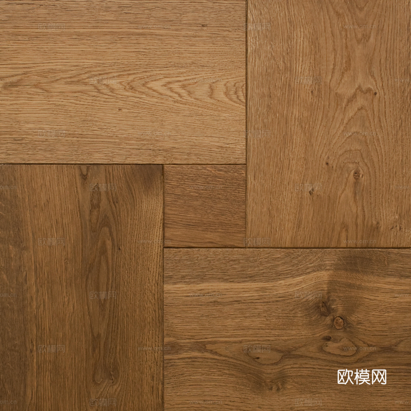 无缝老旧拼花木地板 PBR贴图 2k