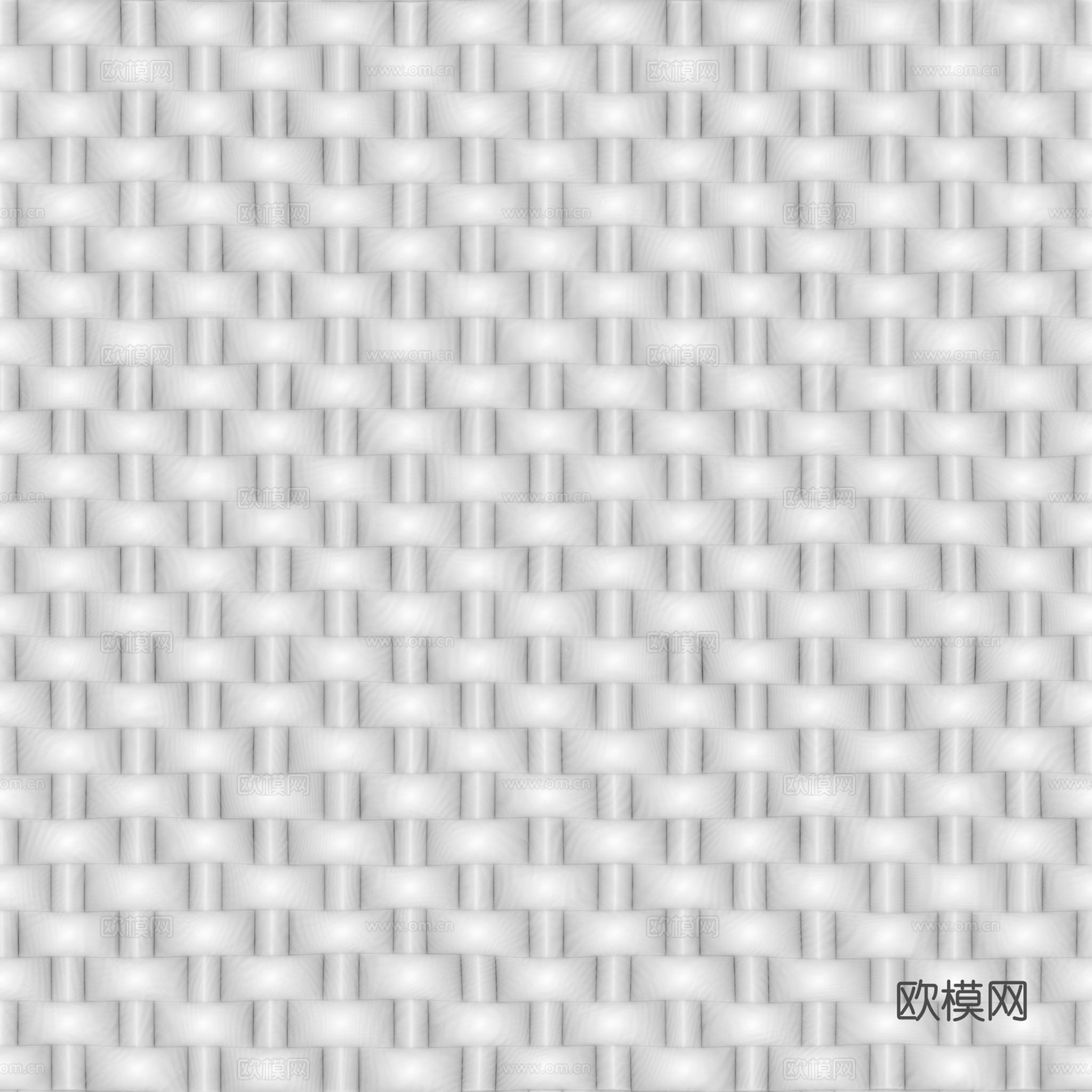 藤编竹编编织品 PBR材质贴图 2k