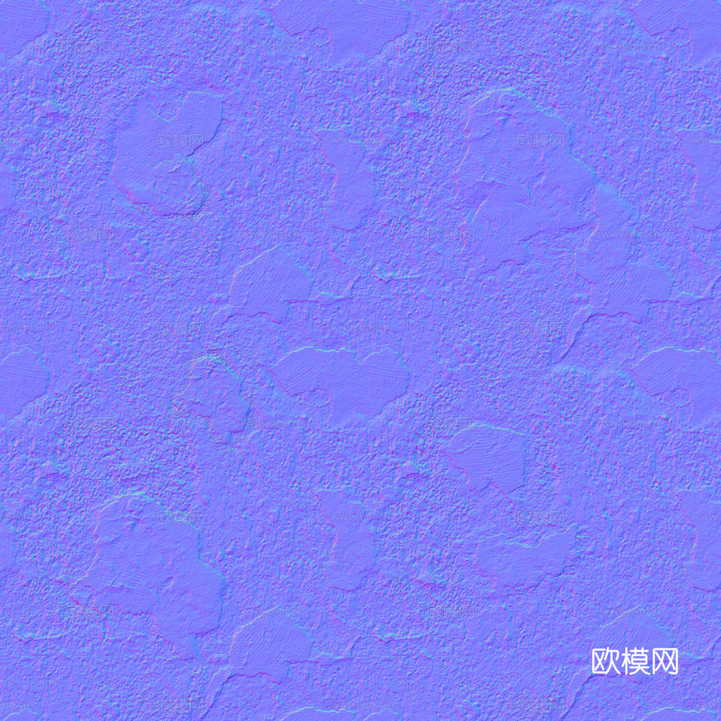 破旧水泥墙户外墙 PBR贴图 1k