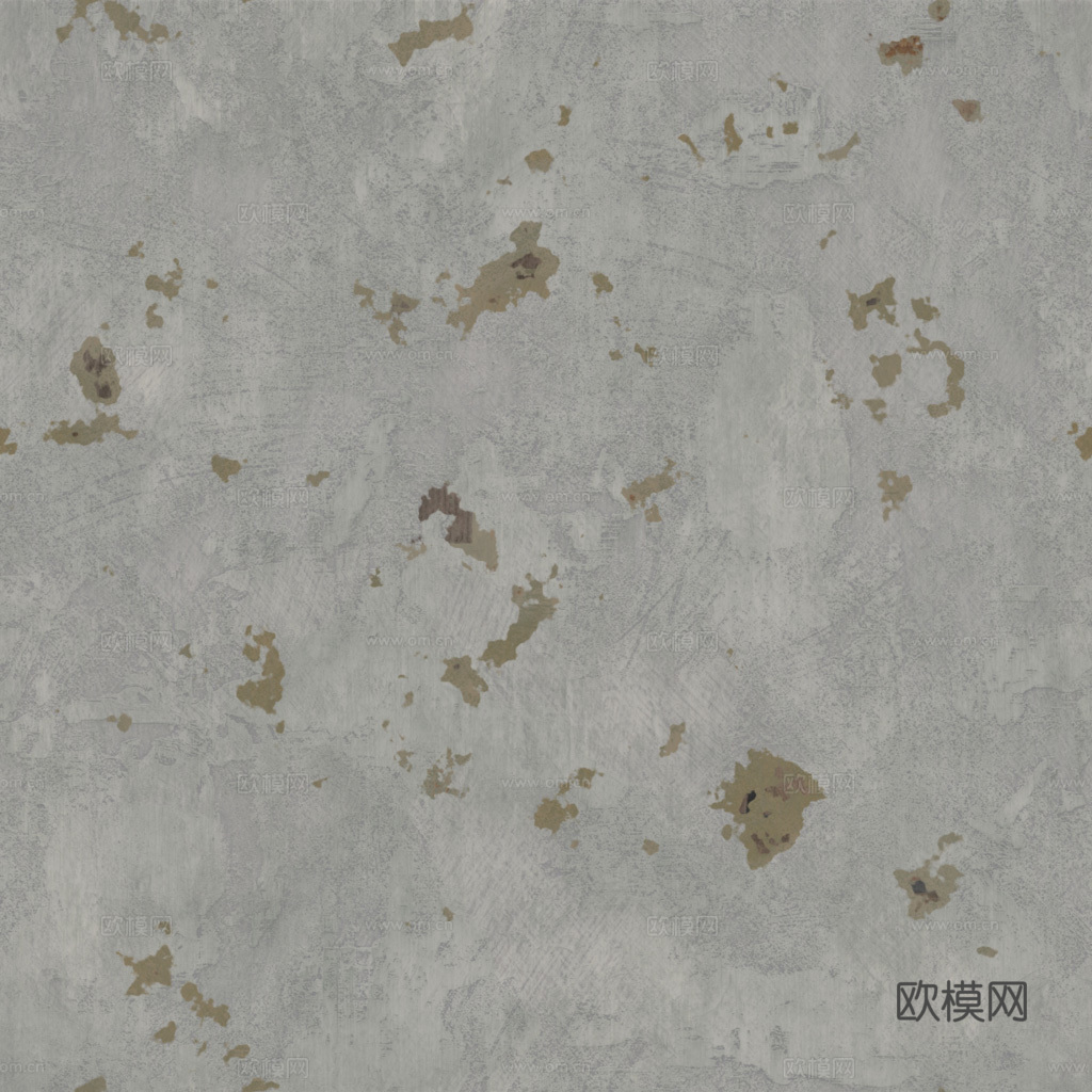 破旧水泥墙户外墙 PBR贴图 1k