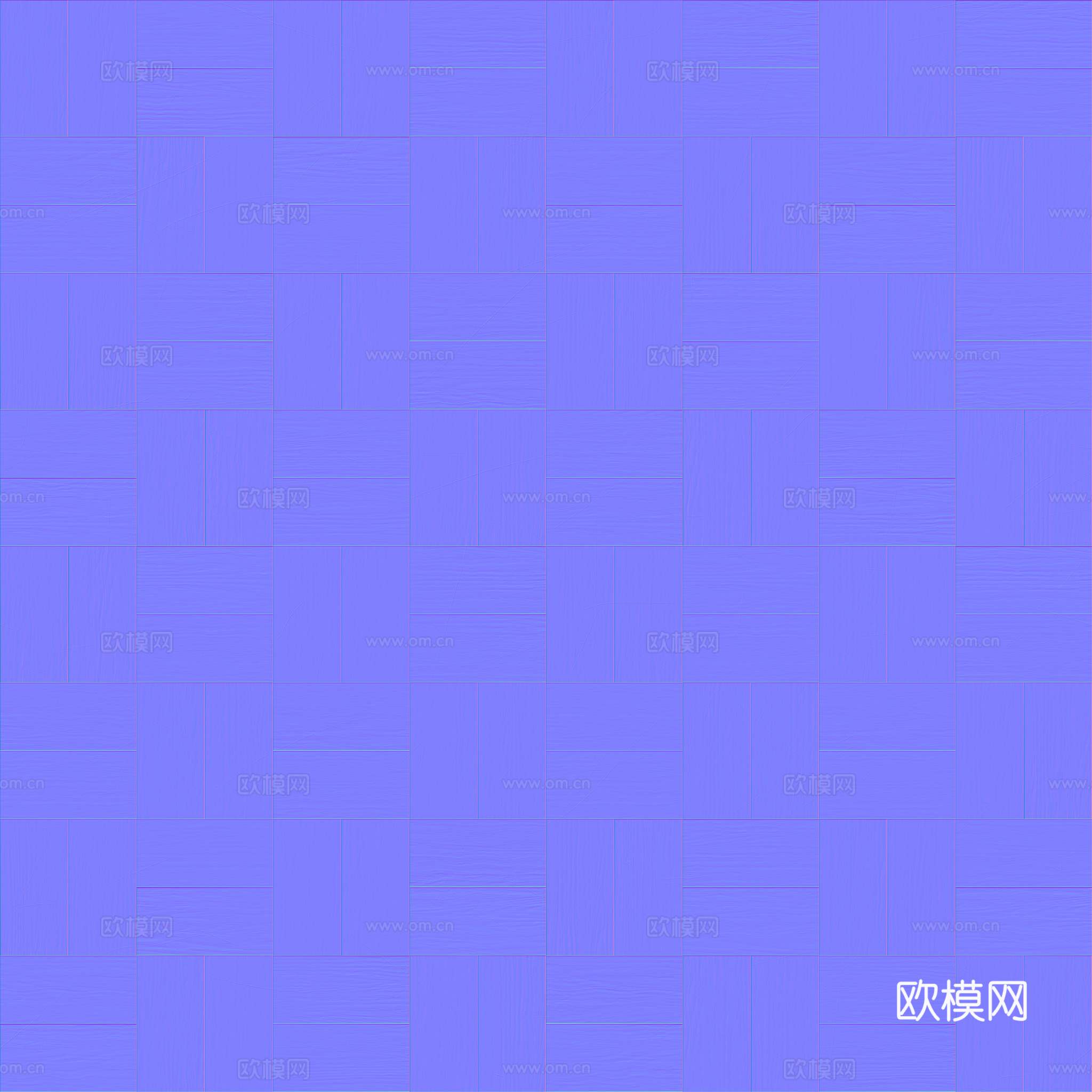 无缝木地板 PBR贴图 2k