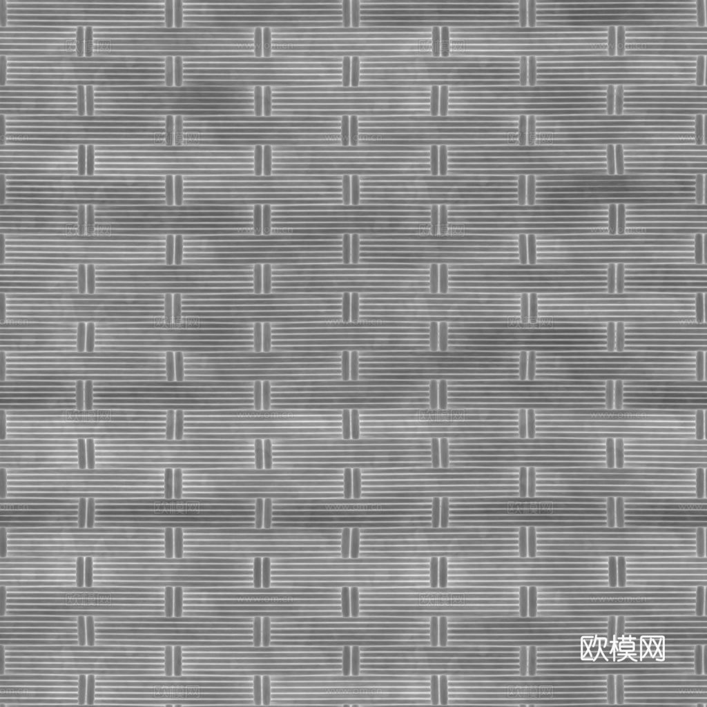 藤编竹编编织品 PBR材质贴图 1k