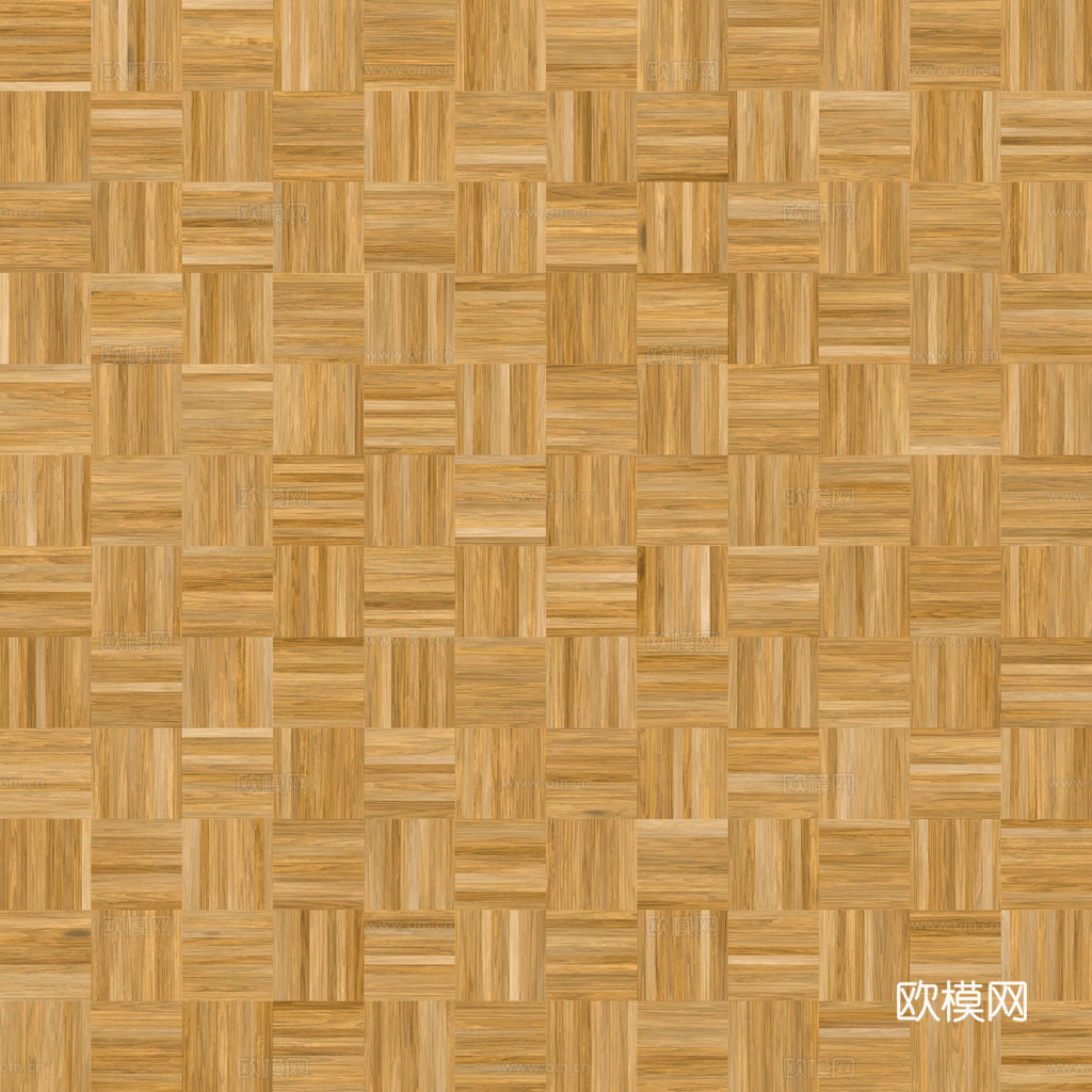 无缝木地板田字铺 PBR贴图 1k