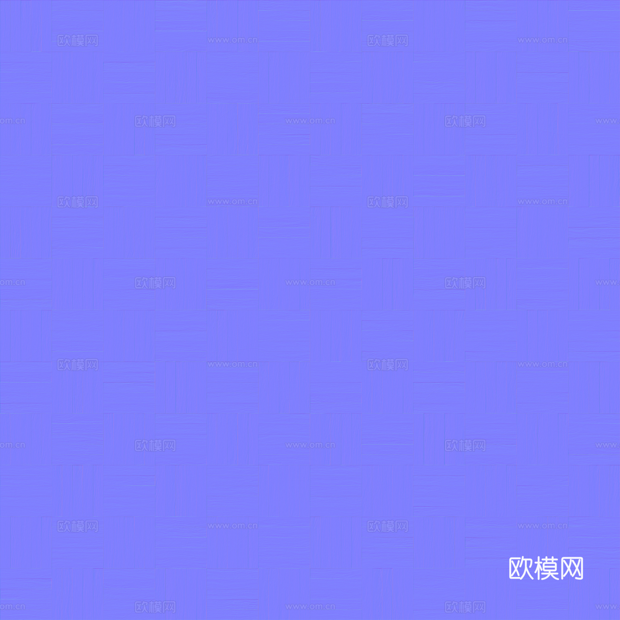 无缝木地板田字铺 PBR贴图 2k