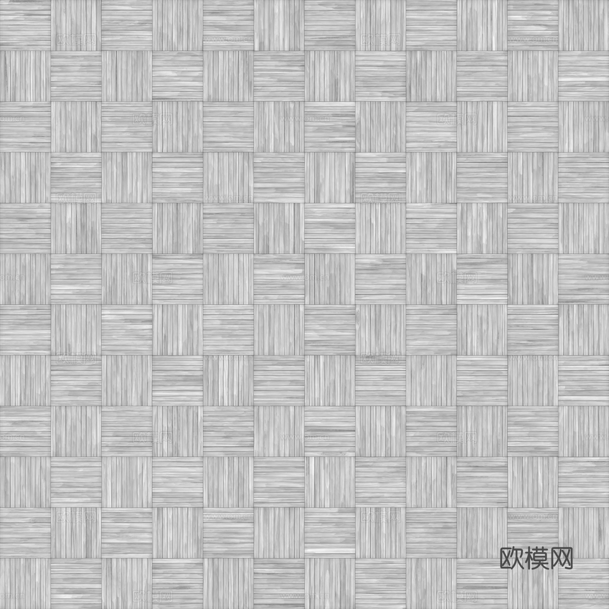 无缝木地板田字铺 PBR贴图 2k