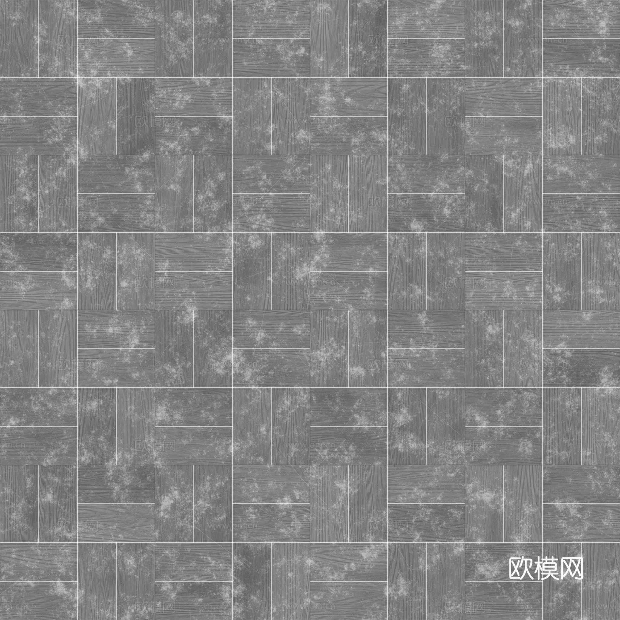 无缝木地板 PBR贴图 2k