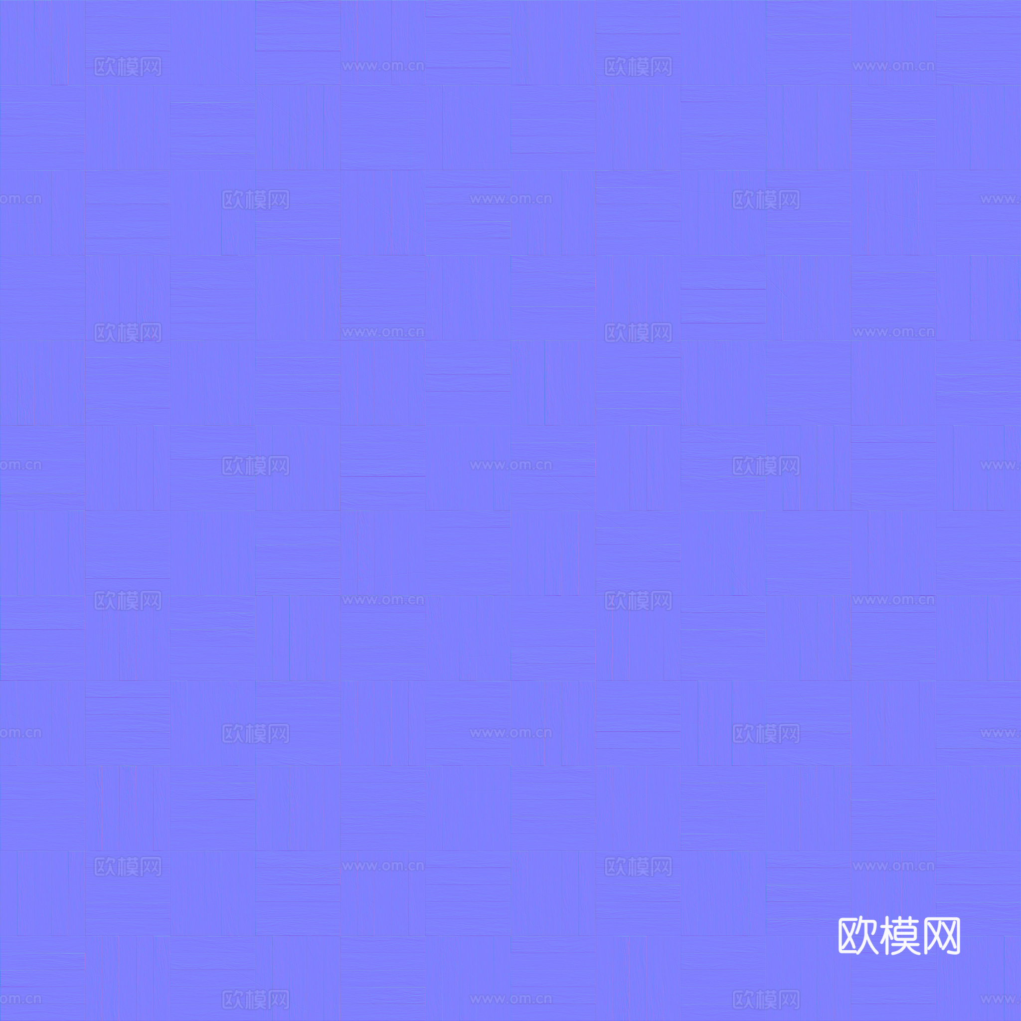 无缝木地板田字铺 PBR贴图 2k