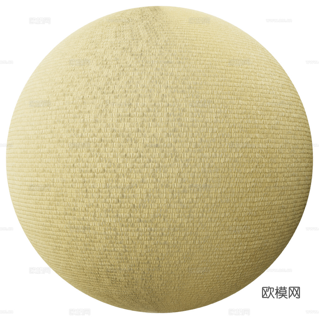 榻榻米竹席竹编 PBR贴图 1k