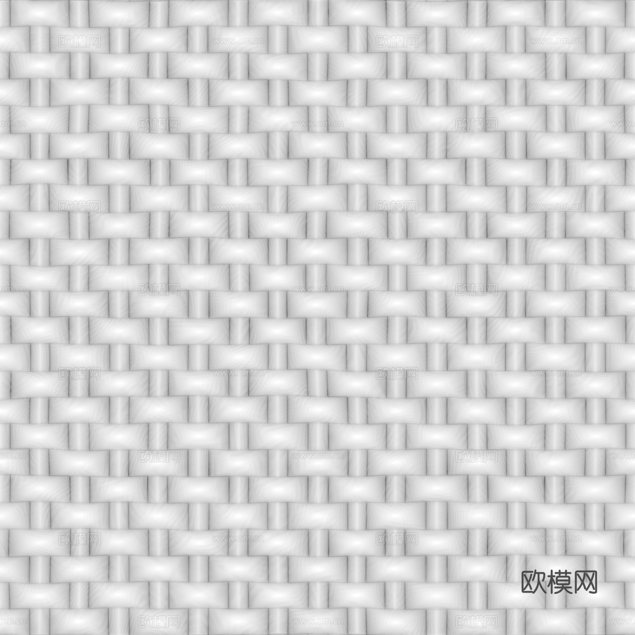 藤编竹编编织品 PBR材质贴图 2k