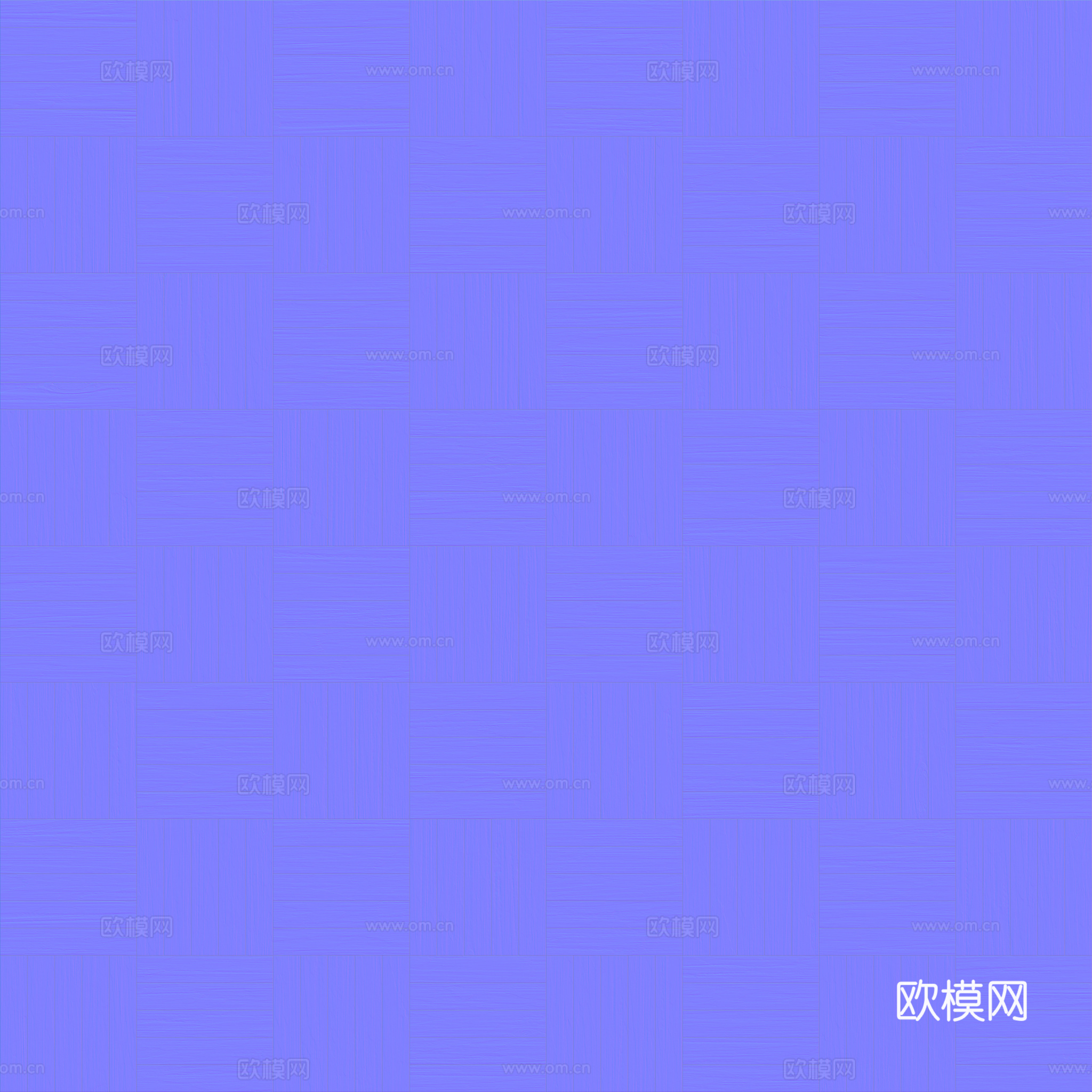无缝木地板田字铺 PBR贴图 2k