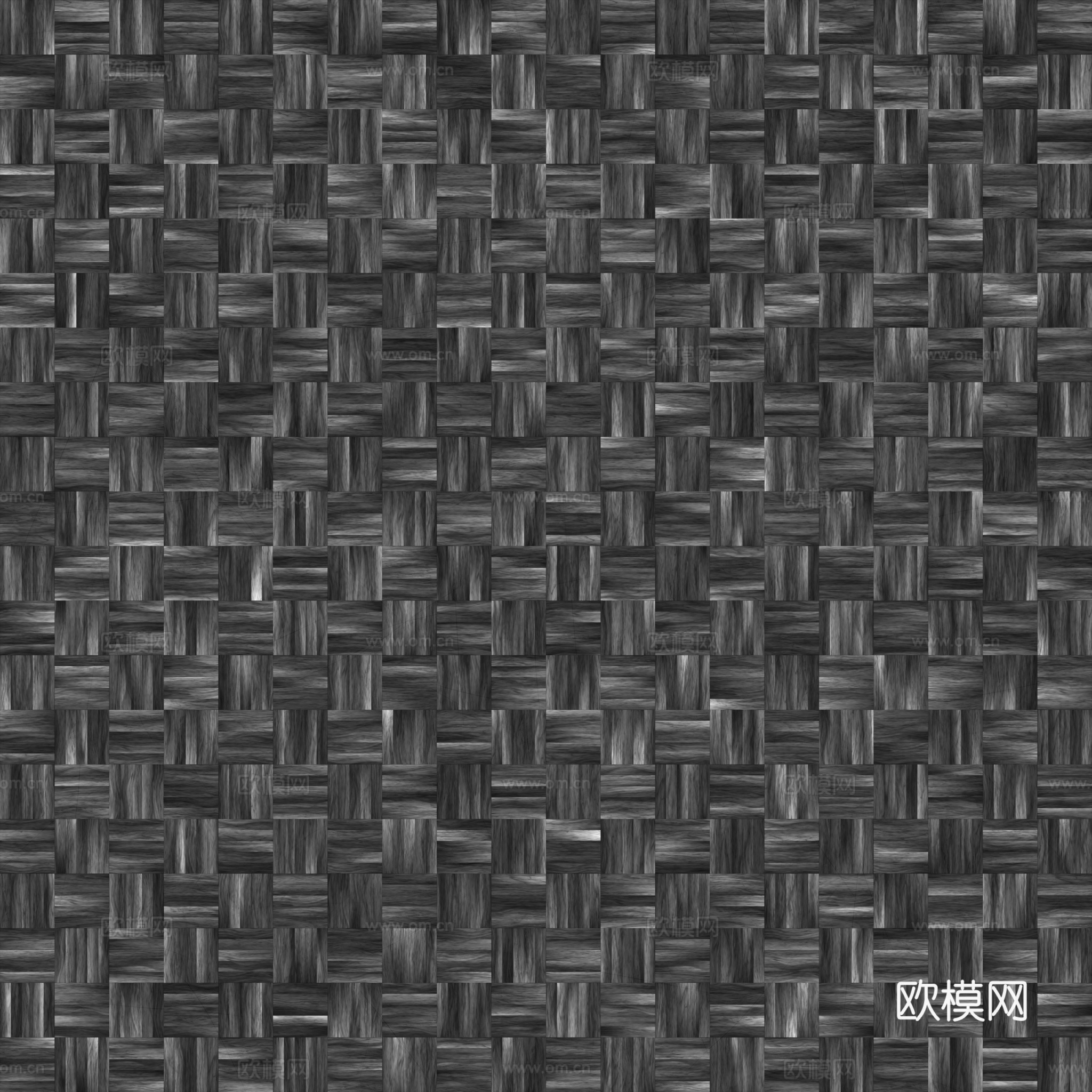 无缝木地板田字铺 PBR贴图 2k