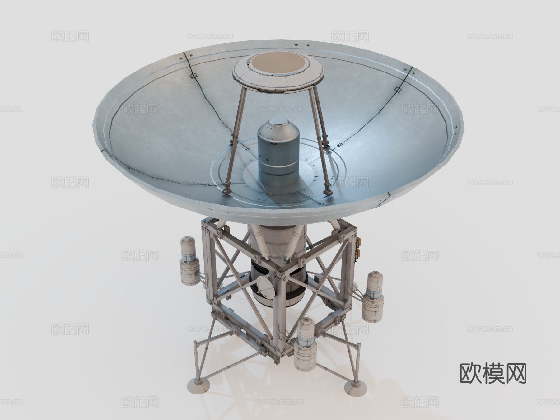 太空站 太空飞船 太空空间站 太空舱 航天器 卫星su模型