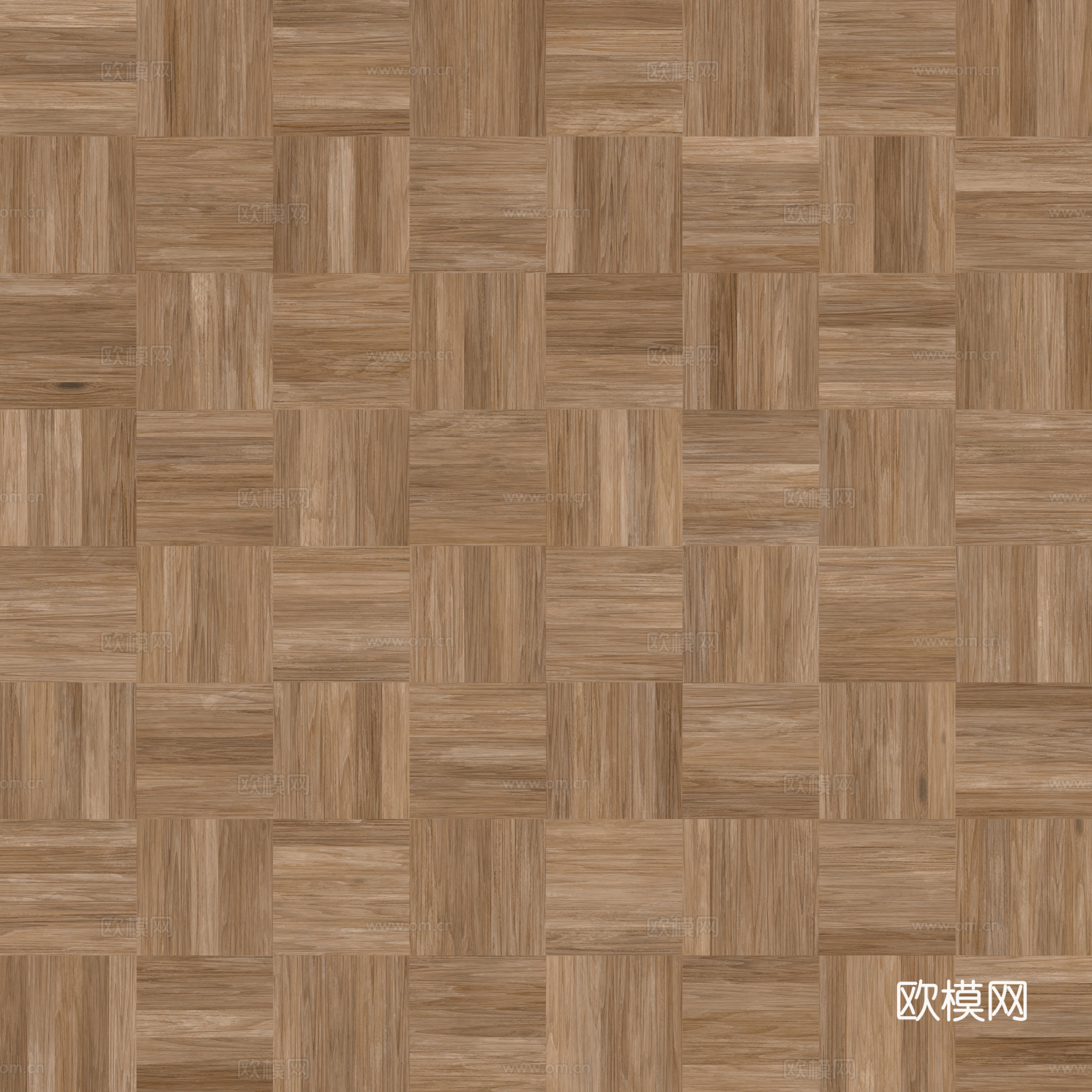 无缝木地板田字铺 PBR贴图 2k